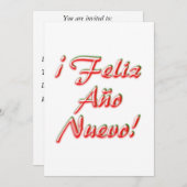 Carte de bonne année (Devant / Derrière)