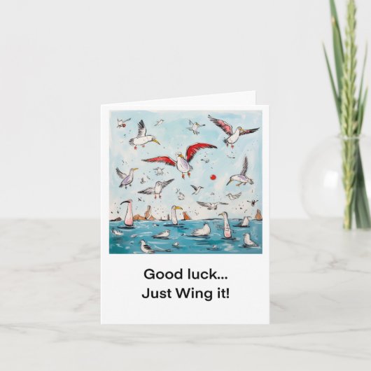 Carte de bonne chance, Faites-le simplement, bonne (Devant)