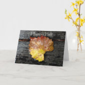 Carte de Bonne Chute (Fleur jaune)