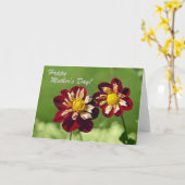 Carte de Bonne Fête des Mères (Fleur jaune)