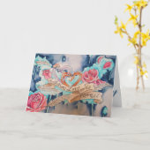 Carte de Bonne Fête des Mères (Fleur jaune)