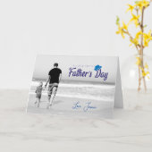 Carte de Bonne Fête des Pères (Fleur jaune)