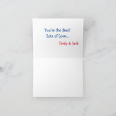 Carte de bonne fête maman florale moderne (Intérieur)