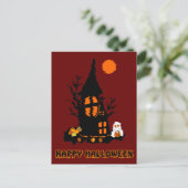 Carte de Bonne Halloween (Debout devant)