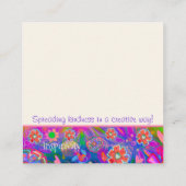 Carte de bonté Coeur Extraordinaire (Dos)