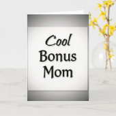 Carte de Bonus Maman Cool (Fleur jaune)
