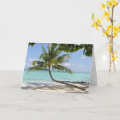 Carte de Bora Bora (Fleur jaune)