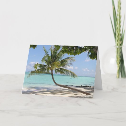 Carte de Bora Bora (Devant)