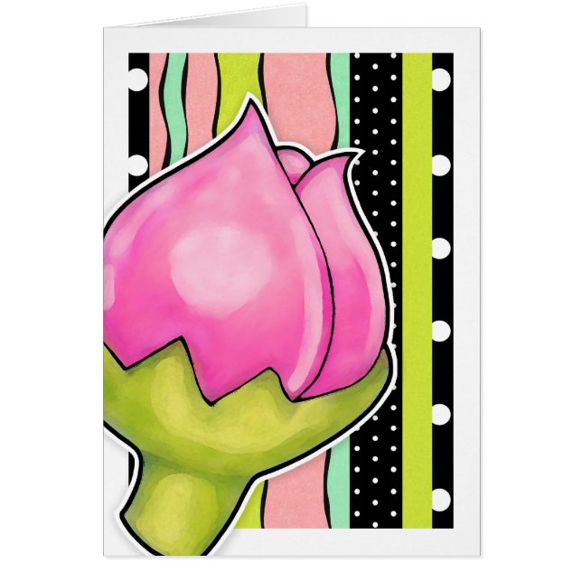 Carte de bordure couleur Rosebud Joy (Devant)