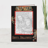 Carte de bordure Dancing Skeleton (Devant)
