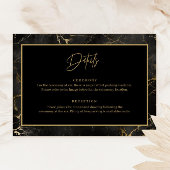 Carte de bordure en marbre noir