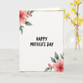 Carte de bordure florale aquarelle (Fleur jaune)