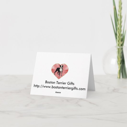 Carte de Boston (Dos)