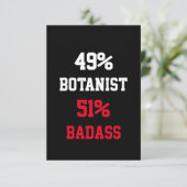 Carte de botaniste badass (Debout devant)