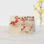 Carte de bouganvillée (Fleur jaune)