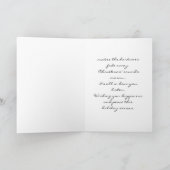 Carte de bougie de vacances (Intérieur)