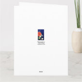 Carte de bouquet de fleur du jour de mère GRANDE (Dos)