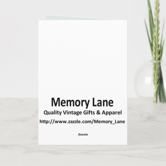 Carte de bouquet de pensée (Dos)