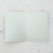 Carte de bouquet de pensée (Intérieur)