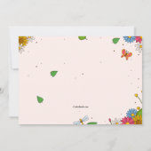 Carte de bouquet Merci (Dos)