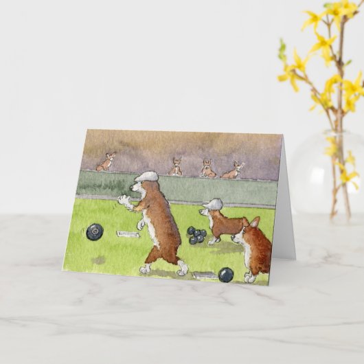 Carte de Bowling (Fleur jaune)