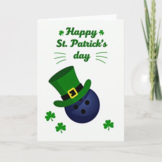 Carte de bowling Chance des Irlandais (Devant)