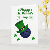 Carte de bowling Chance des Irlandais (Fleur jaune)