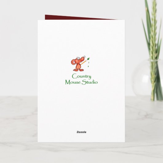 Carte de broderie ethnique ukrainienne de Pâques s (Dos)