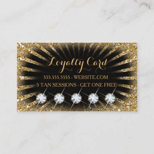 Carte de bronzage de la fidélité 311 (Devant)