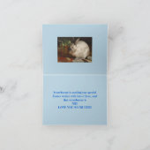 CARTE DE BUNNY DE PÂQUES POUR GRANDSON (Intérieur)