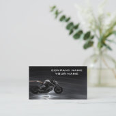 Carte de bureau de moto (Debout devant)