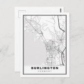Carte de Burlington (Devant / Derrière)