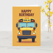 Carte de bus jaune sucré (Fleur jaune)