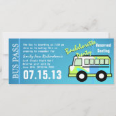 Carte de bus pour l'enterrement de vie de jeune fi (Devant)