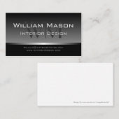 Carte de bus professionnelle Gris cool et Gris Arg (Devant / Derrière)