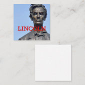 Carte de bus Sq personnalisable Lincoln dans Lytle (Devant / Derrière)