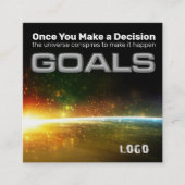 Carte de but de décision (Devant)