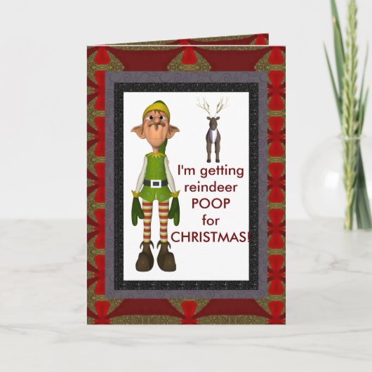 Carte de caca de rennes. (Devant)