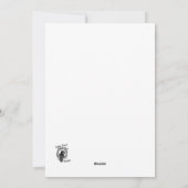 Carte de cacao de pingouin (Dos)