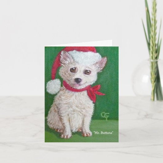 Carte de cadeau de M. Buttons II (Devant)