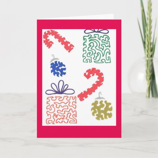 Carte de cadeaux de Noël (Devant)