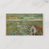 Carte de Cadix, de "Civitates Orbis Terrarum" par (Dos)