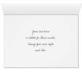 Carte de cadre photo Clematis blanc (Intérieur Horizontal (Bas))