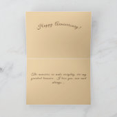 Carte de cadre photo pour couple avec nom (1) (Intérieur)