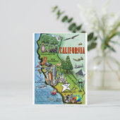 Carte de Californie (Debout devant)