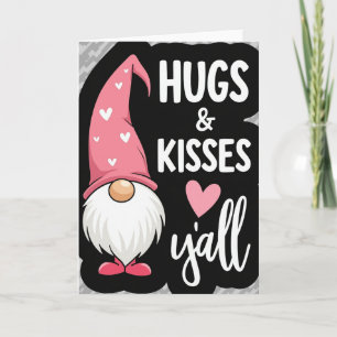 Carte de câlins et de bisous de gnome sincère