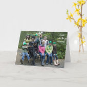 Carte de campement (Fleur jaune)