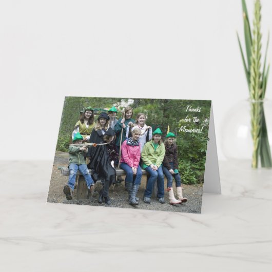 Carte de campement (Devant)