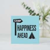Carte de camping cool (Debout devant)