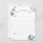 Carte de capsule temporelle Blue Grey Premier Tour (Devant)